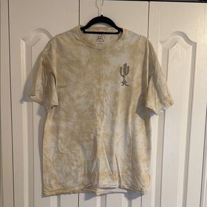 Cream Short Sleeve Tees Casual Style